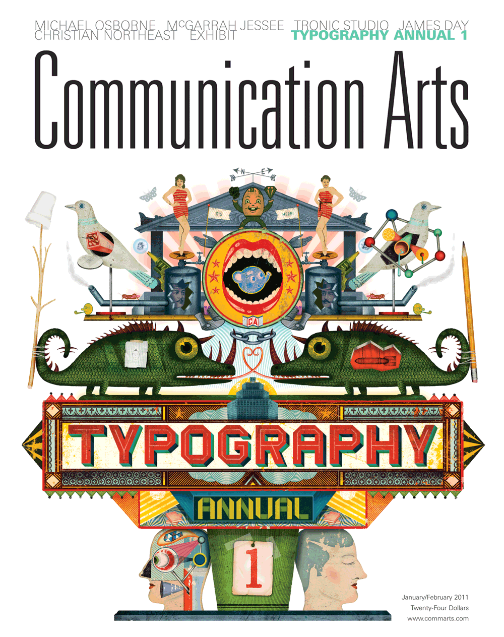 Communication Arts magazine: Cover, January/February 2011