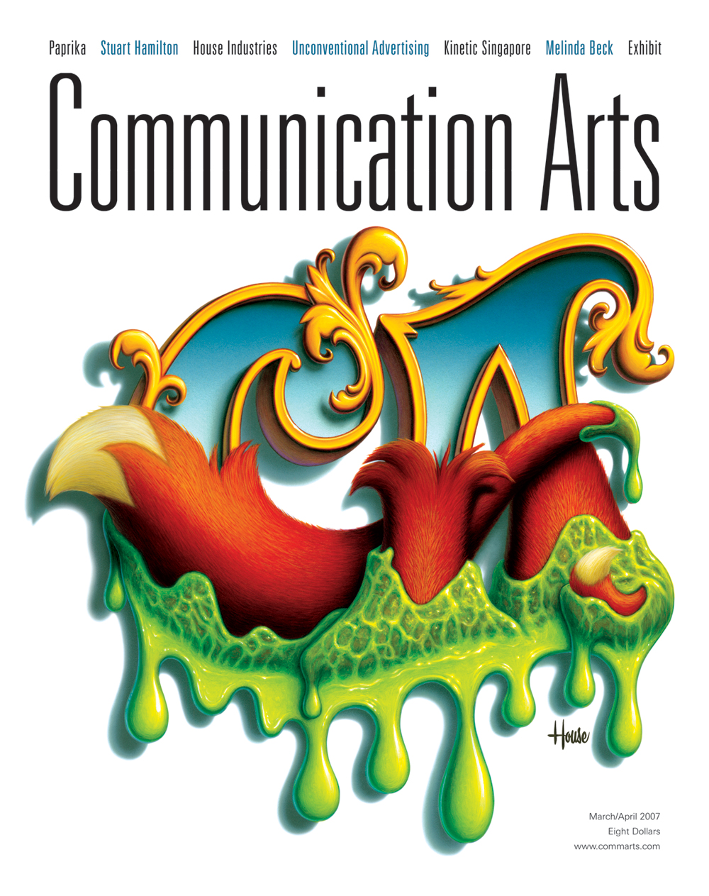 Communication Arts magazine: Cover, March/April 2007