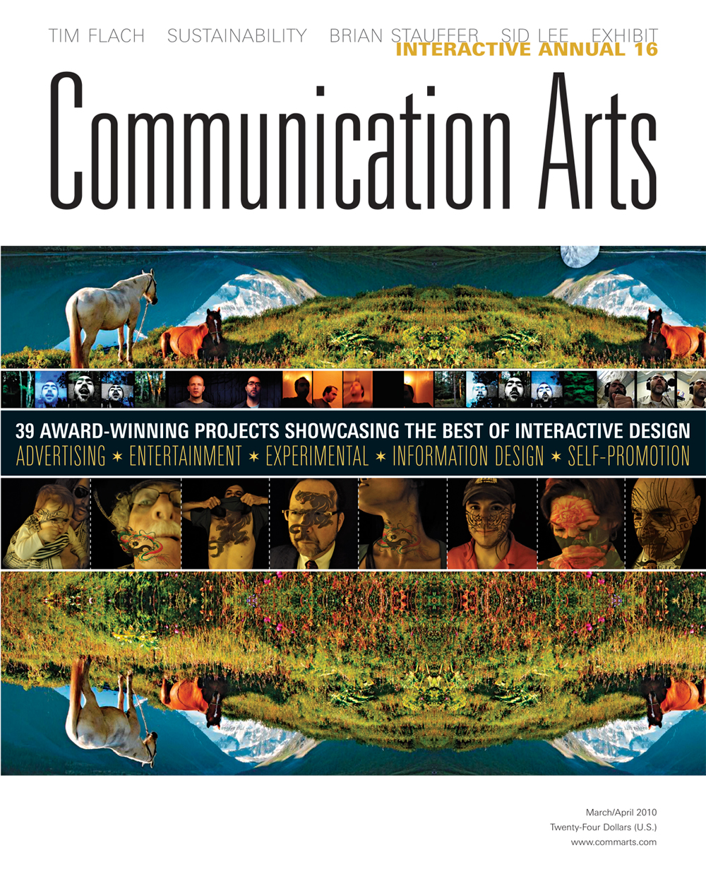 Communication Arts magazine: Cover, March/April 2010