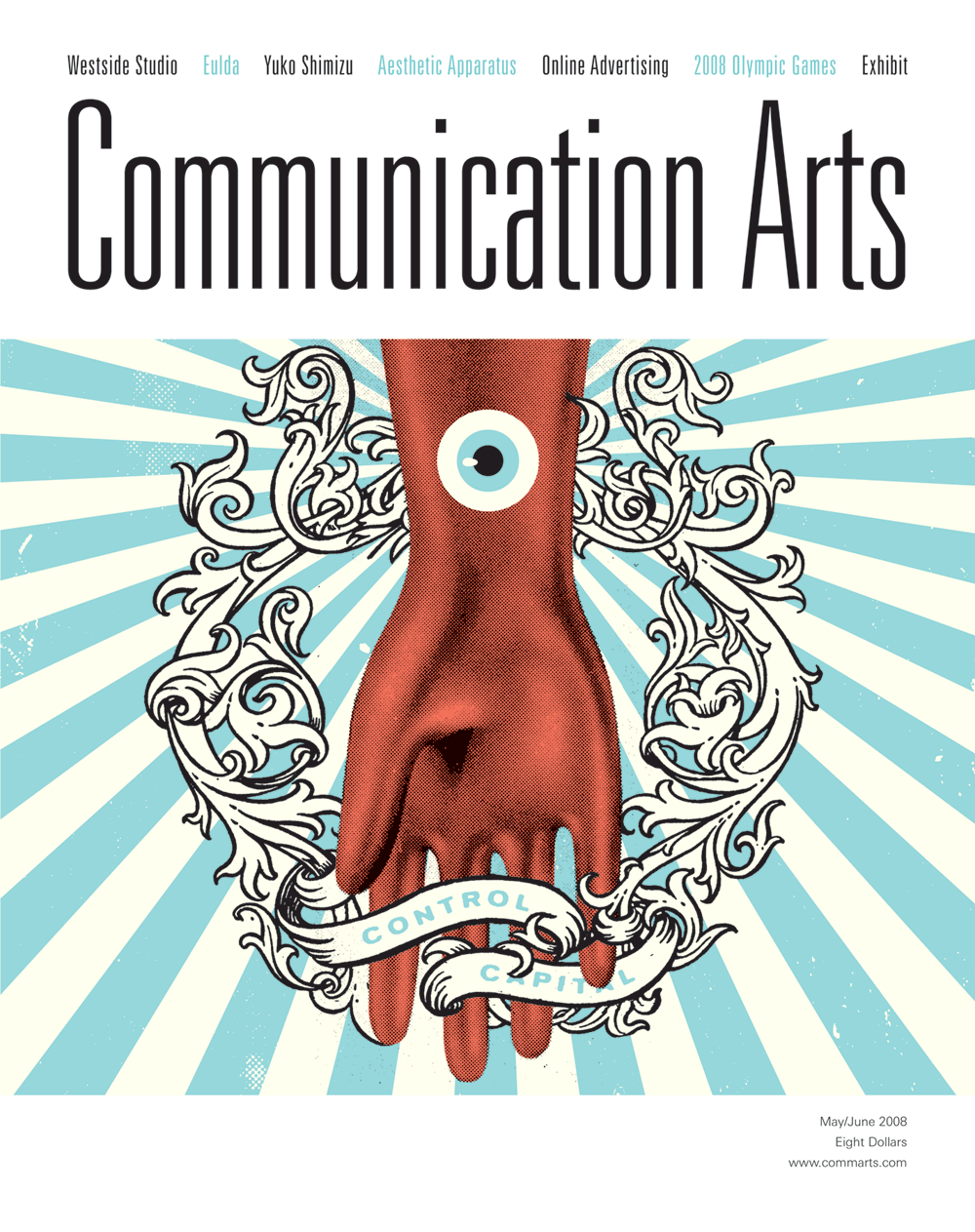 Communication Arts magazine: Cover, May/June 2008