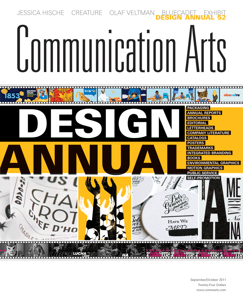 Communication Arts magazine: Cover, Sept/Oct 2011