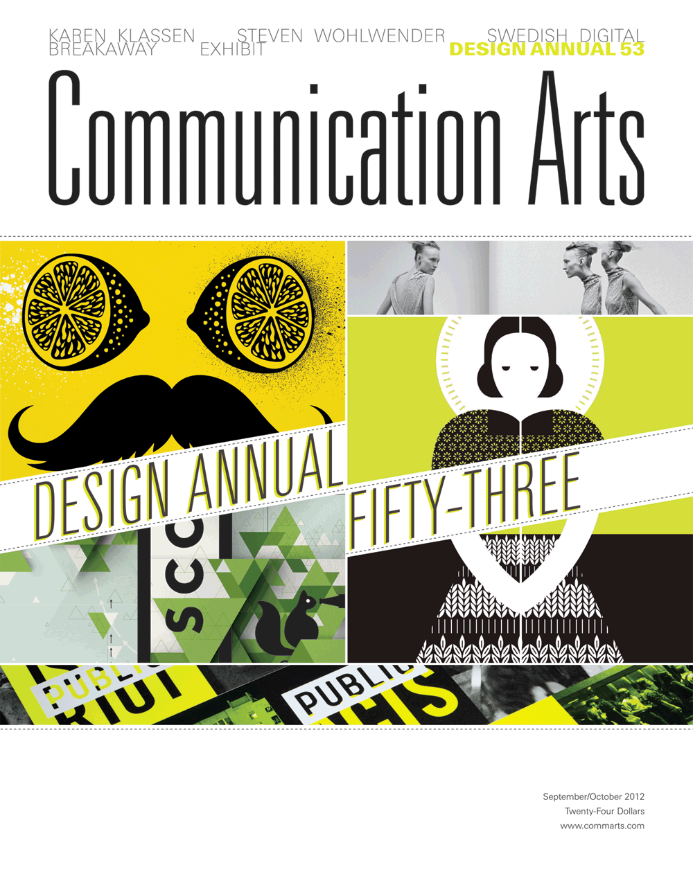 Communication Arts magazine: Cover, Sept/Oct 2012