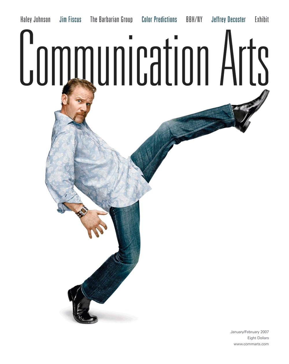 Communication Arts magazine: Cover, January/February 2007