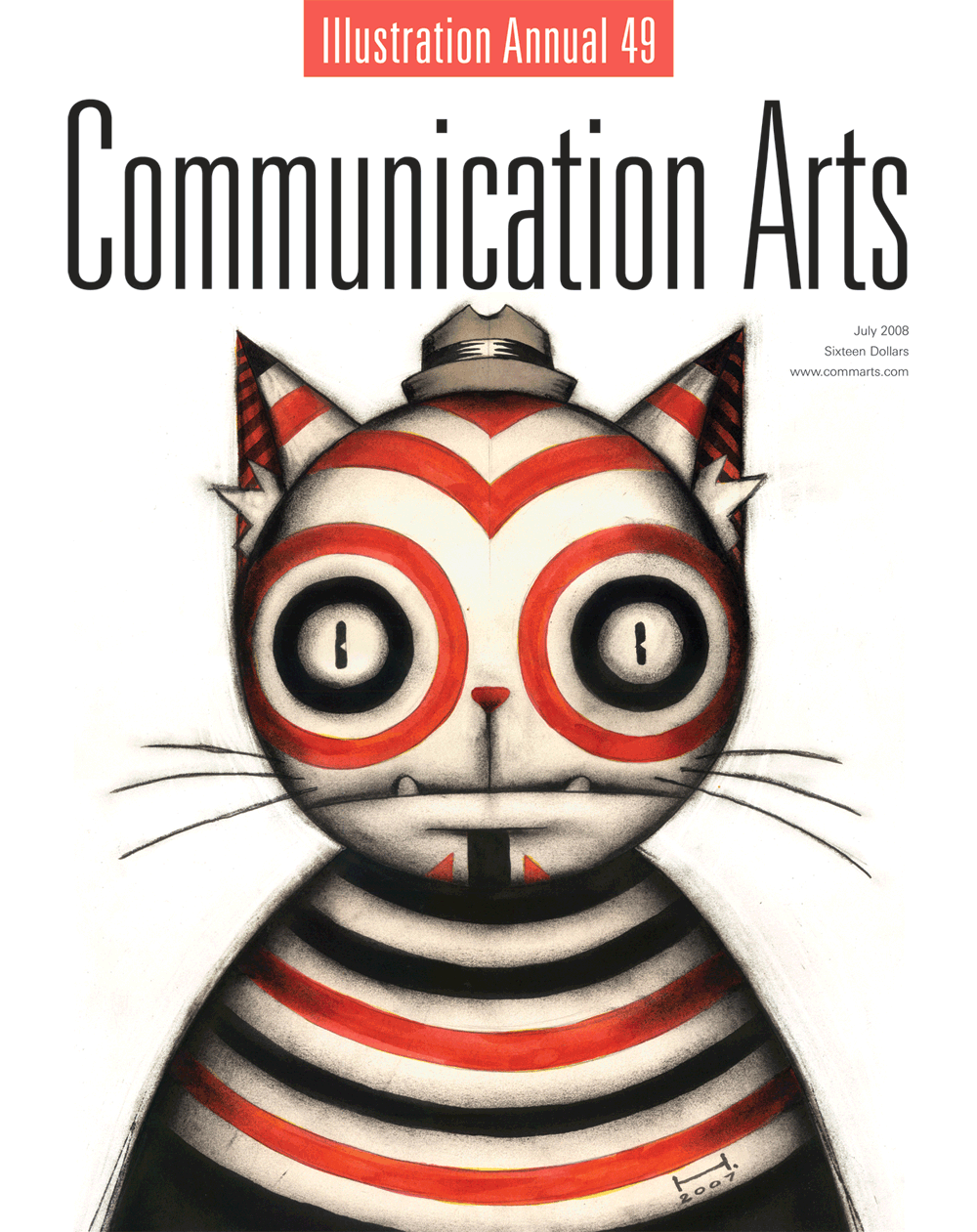 Communication Arts magazine: Cover, July 2008
