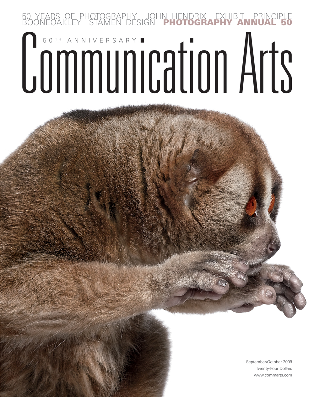 Communication Arts magazine: Cover, September/October 2009