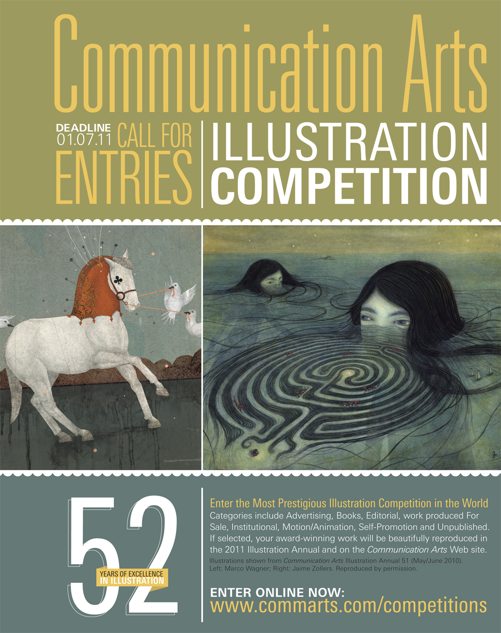 Communication Arts magazine: Illustration Competition 2011