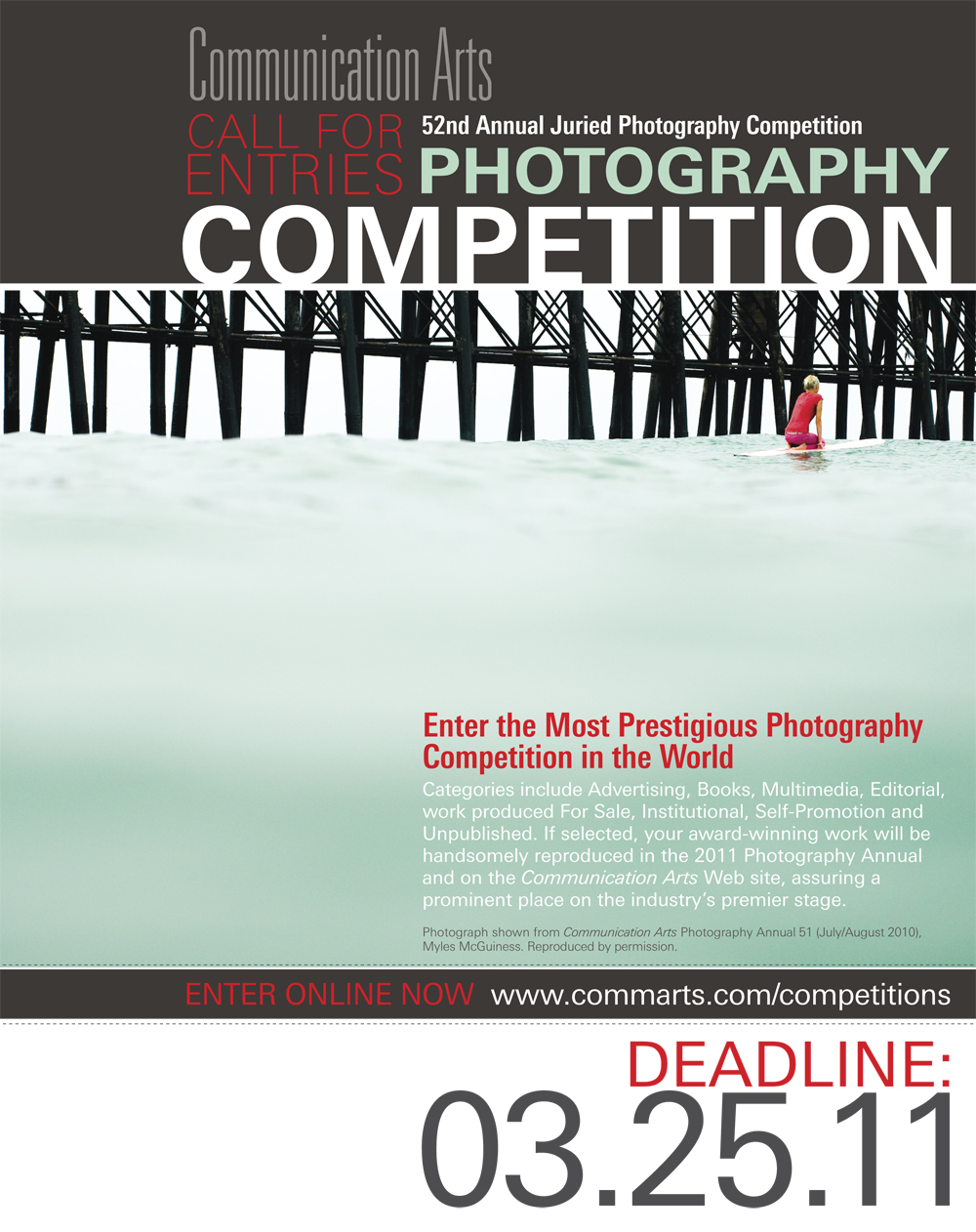 Communication Arts magazine: Photography Competition 2011